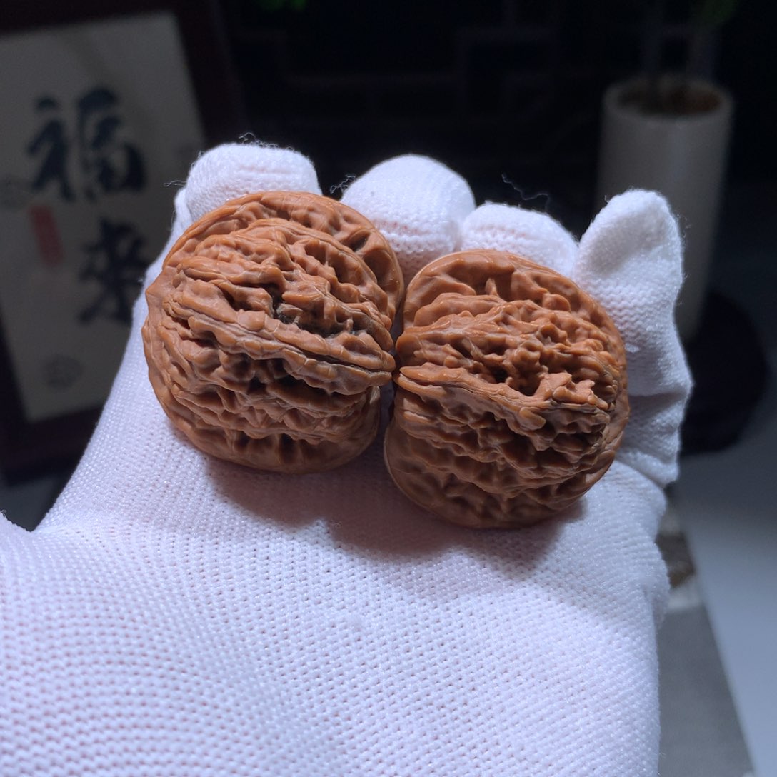 文玩核桃把件四座楼2631