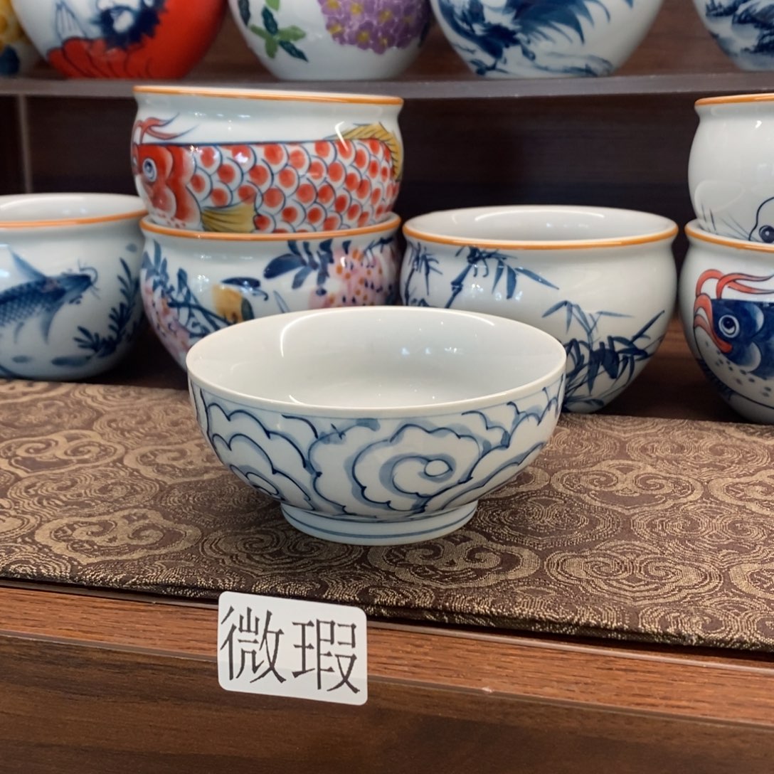 釉下彩手工绘制手工绘制