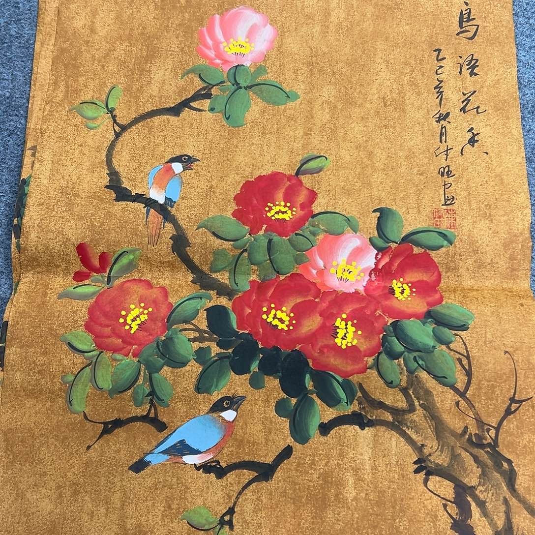 国画纯手绘作品图