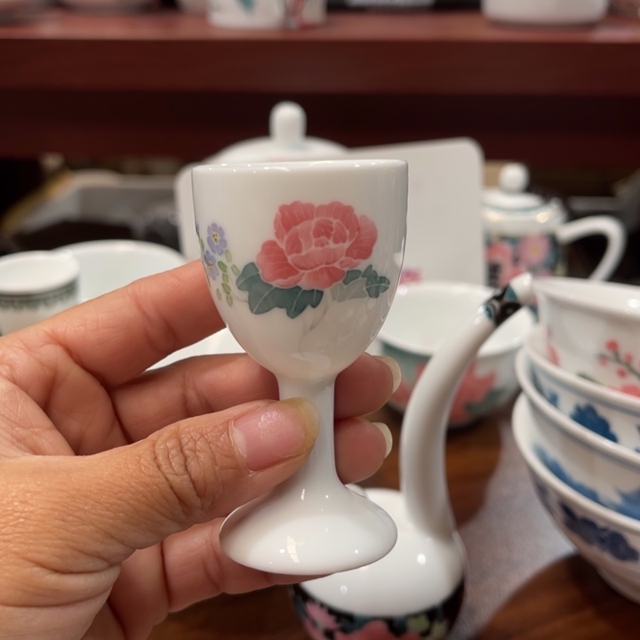 醴陵釉下五彩瓷器手绘40毫升