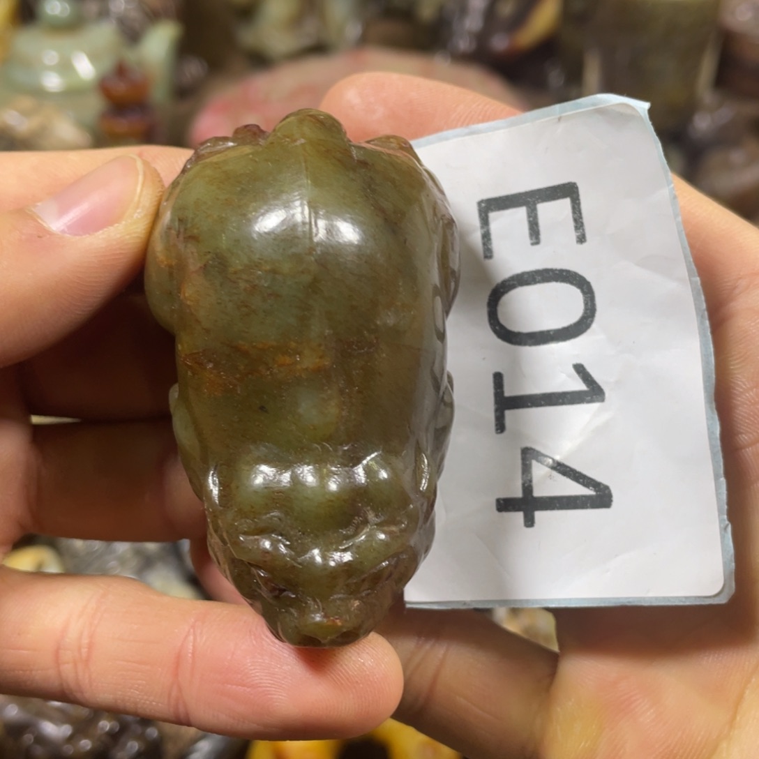 和田玉吊坠(不含链)未镶嵌