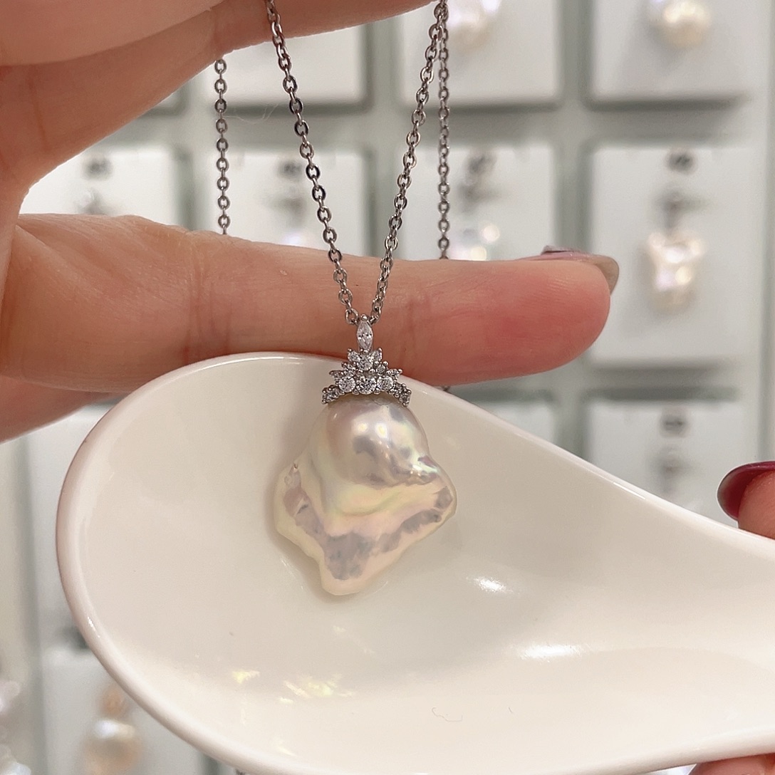 用***1淡水珍珠未镶嵌颈饰