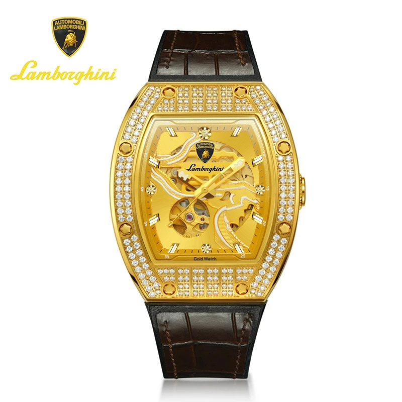 【五哥】兰博基尼联名系列 酒桶长城限量888枚机械腕表