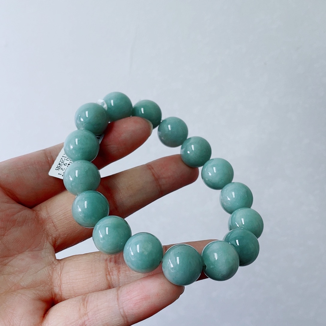 未镶嵌定制翡翠珠串