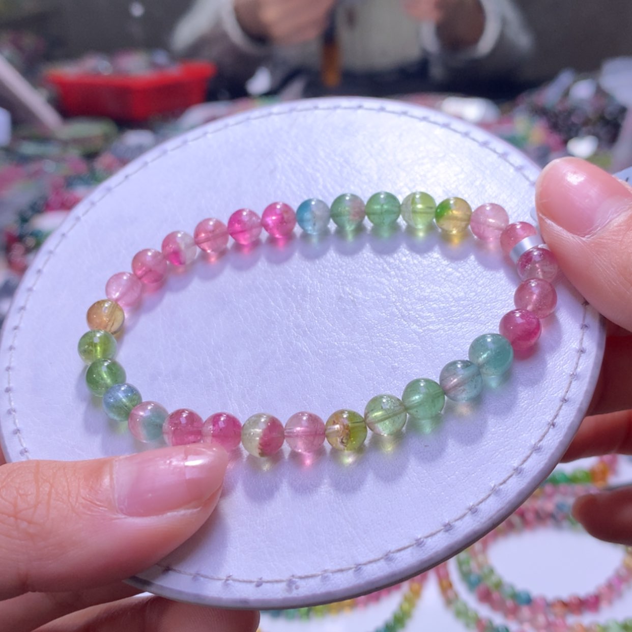 【闪购商品】未镶嵌手串碧玺