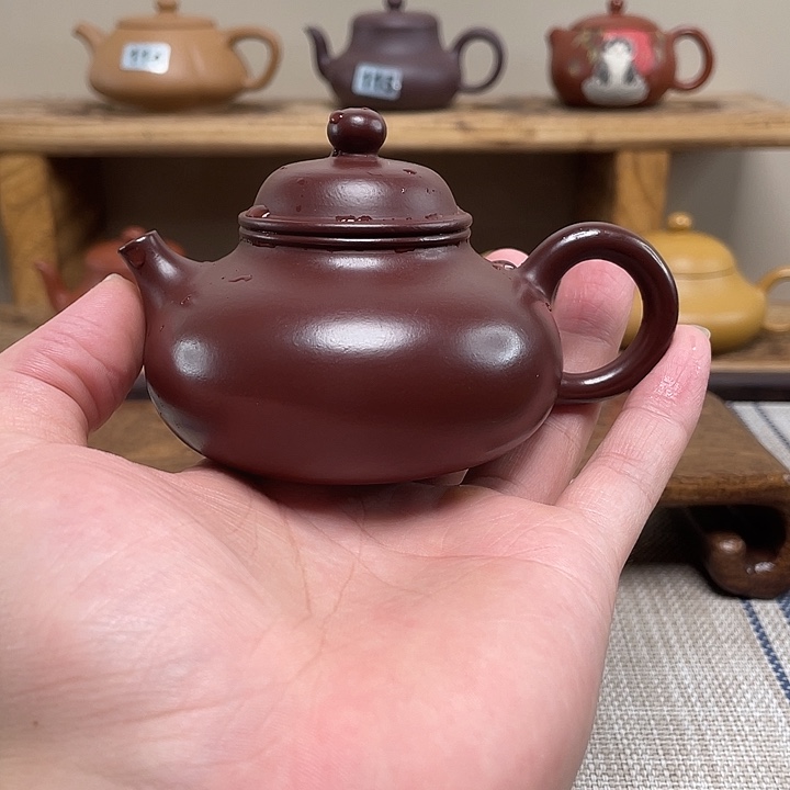 茶壶紫砂原矿手工紫砂壶