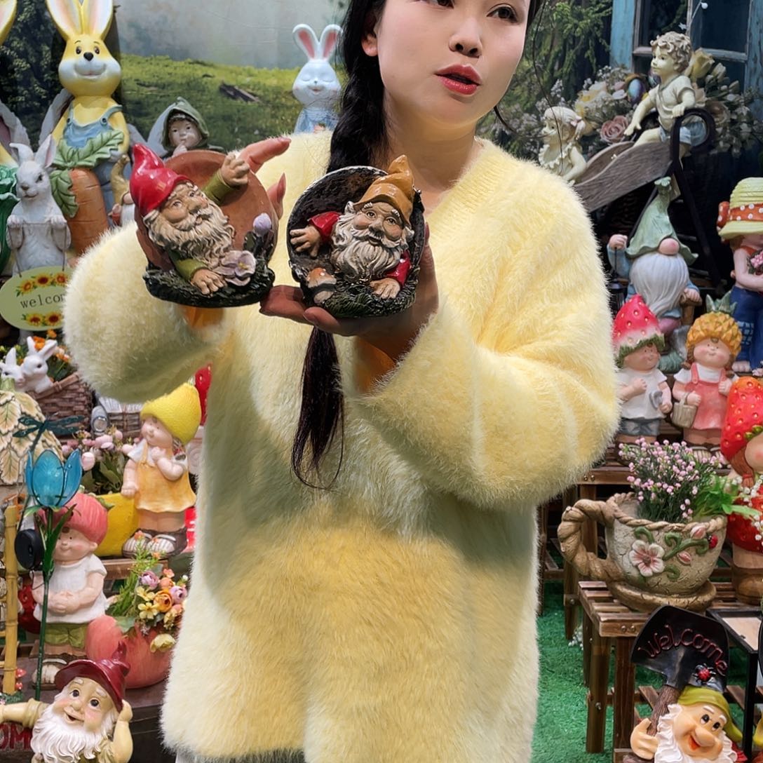 摆件花园摆件红红火火