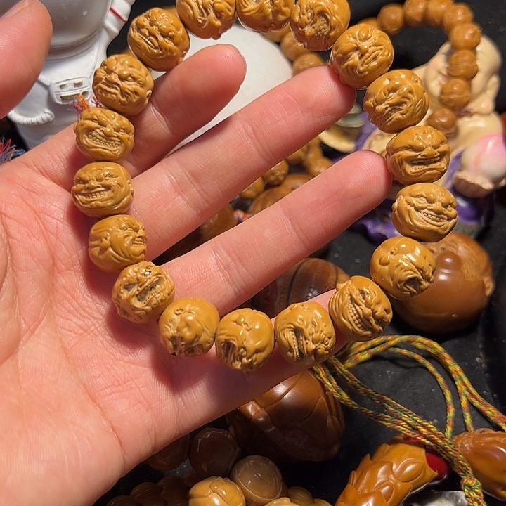 橄榄核手串/手链猴头精工恶僧