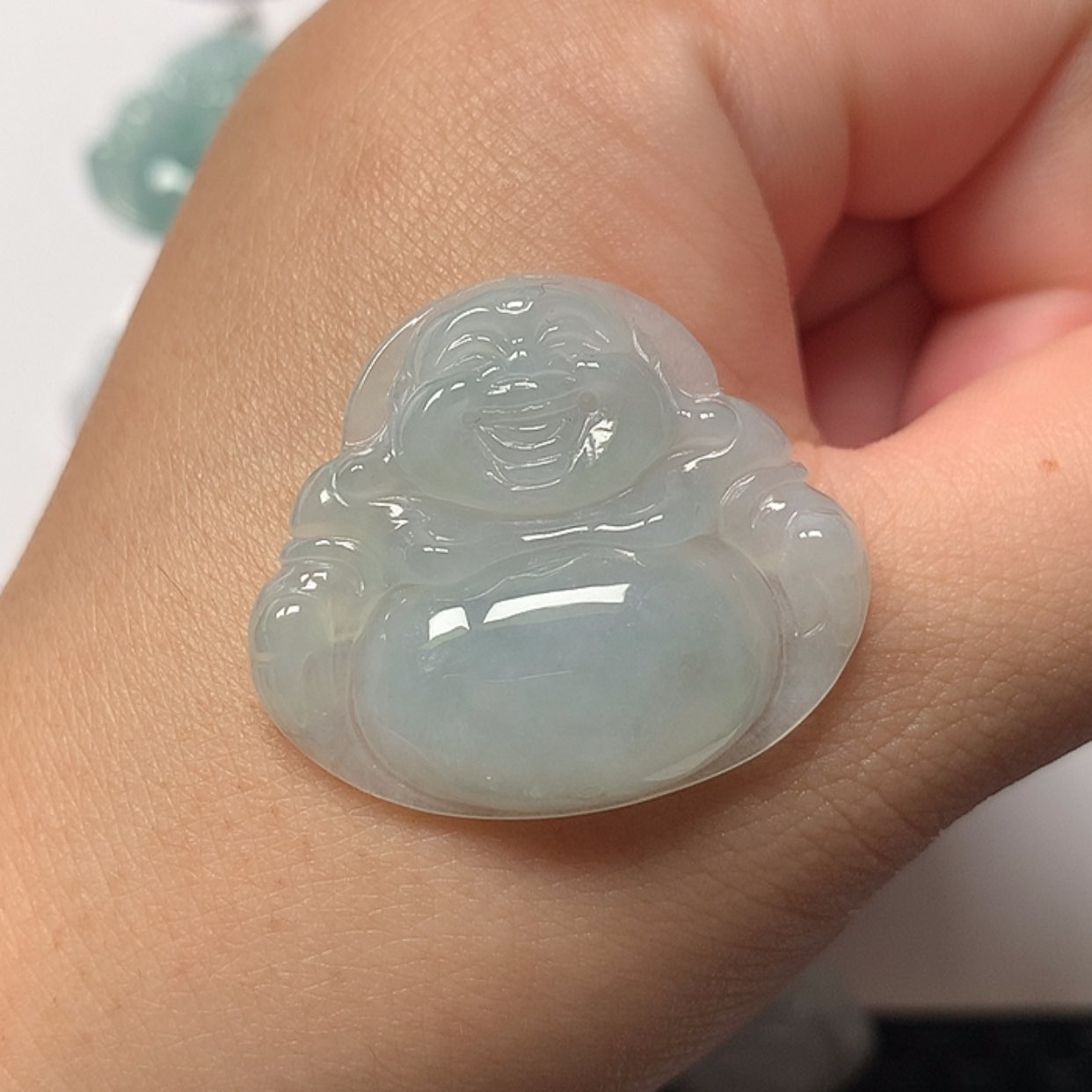 【闪购商品】翡翠未镶嵌颈饰佛公