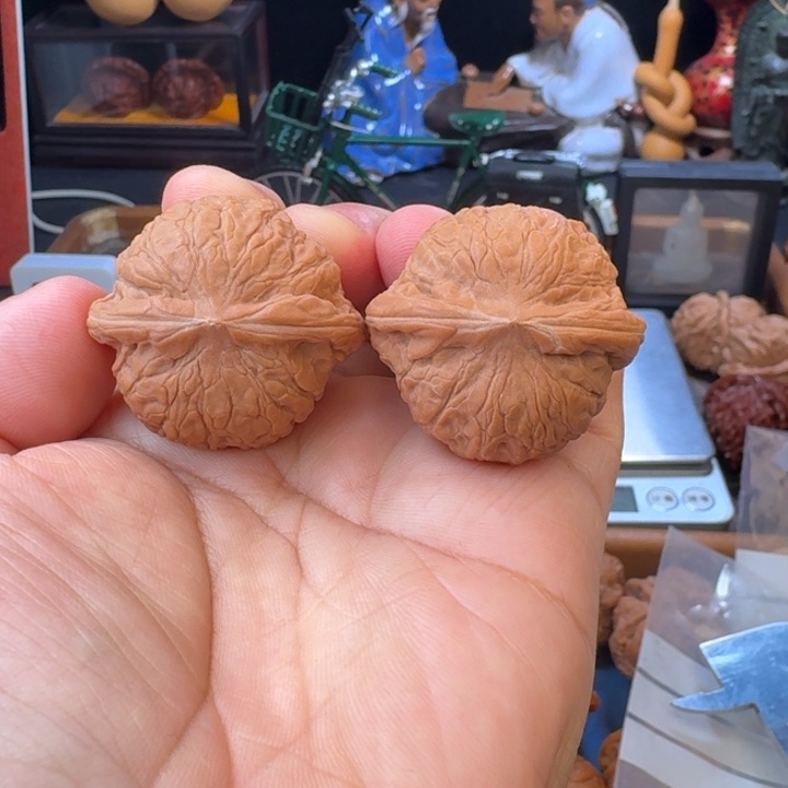 把件文玩核桃乾隆磨盘