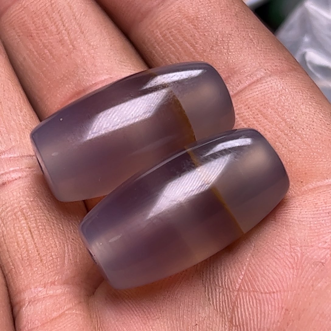 玛瑙/玉髓颈饰合金蓝****液