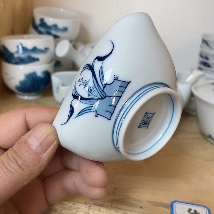 瓷片039 一人直播，看品直播间说序号