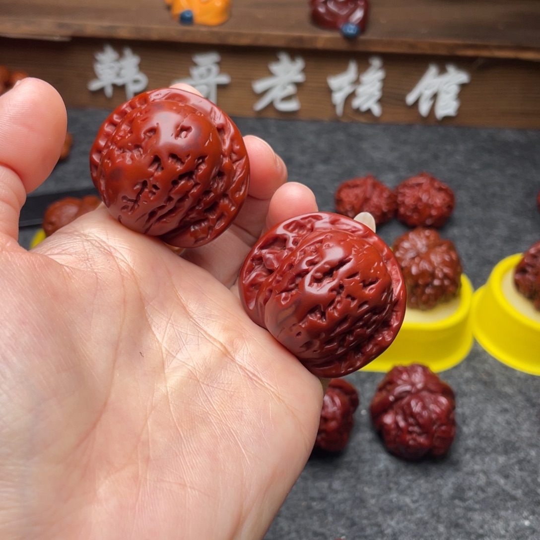 吊坠文玩核桃文玩核桃 手把件 百年 41