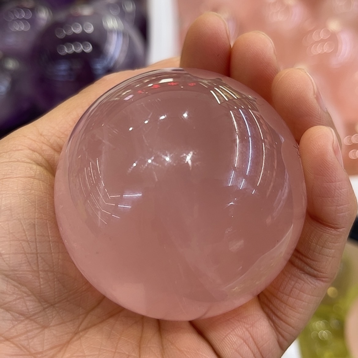 【闪购商品】水晶摆件球未镶嵌