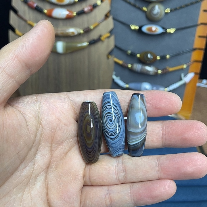 胖***哥玛瑙/玉髓合金颈饰