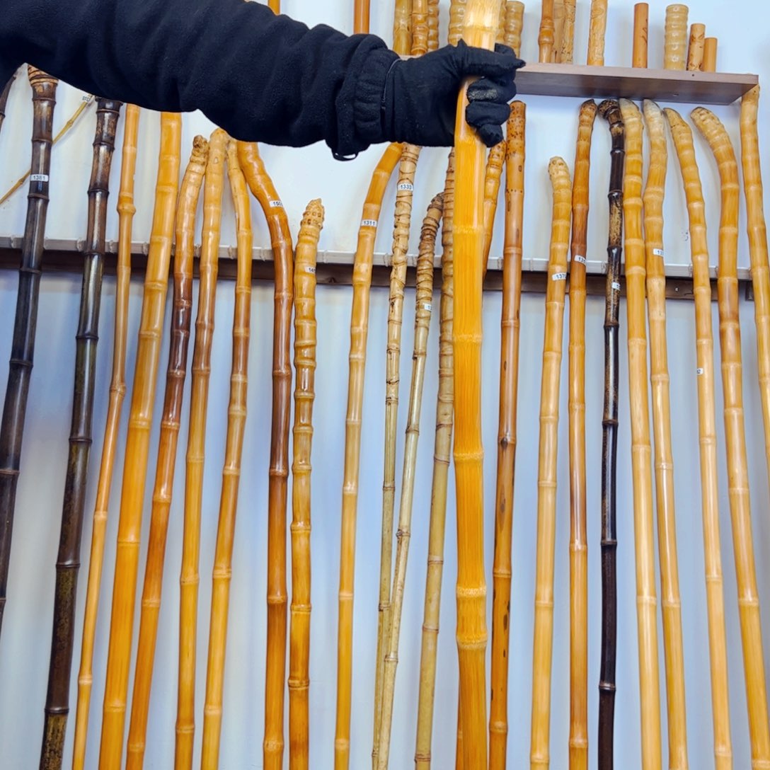 1521玉竹杖登山杖手持拐棍