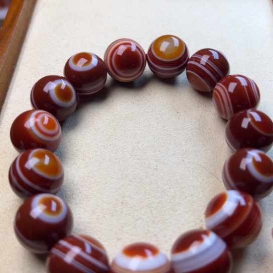 玛瑙/玉髓未镶嵌手链