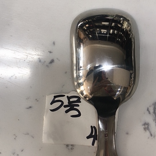 304不锈钢5号短柄勺子