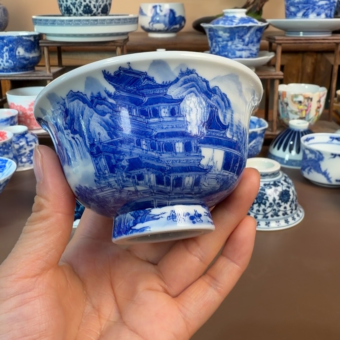 景德镇陶瓷手工手绘