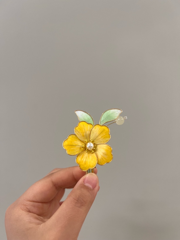 蚕丝绒花    纯手工发夹发饰    下单备注颜色   新店开业大促价