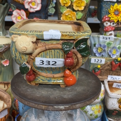 【闪购商品】红陶粗陶材质多肉花盆