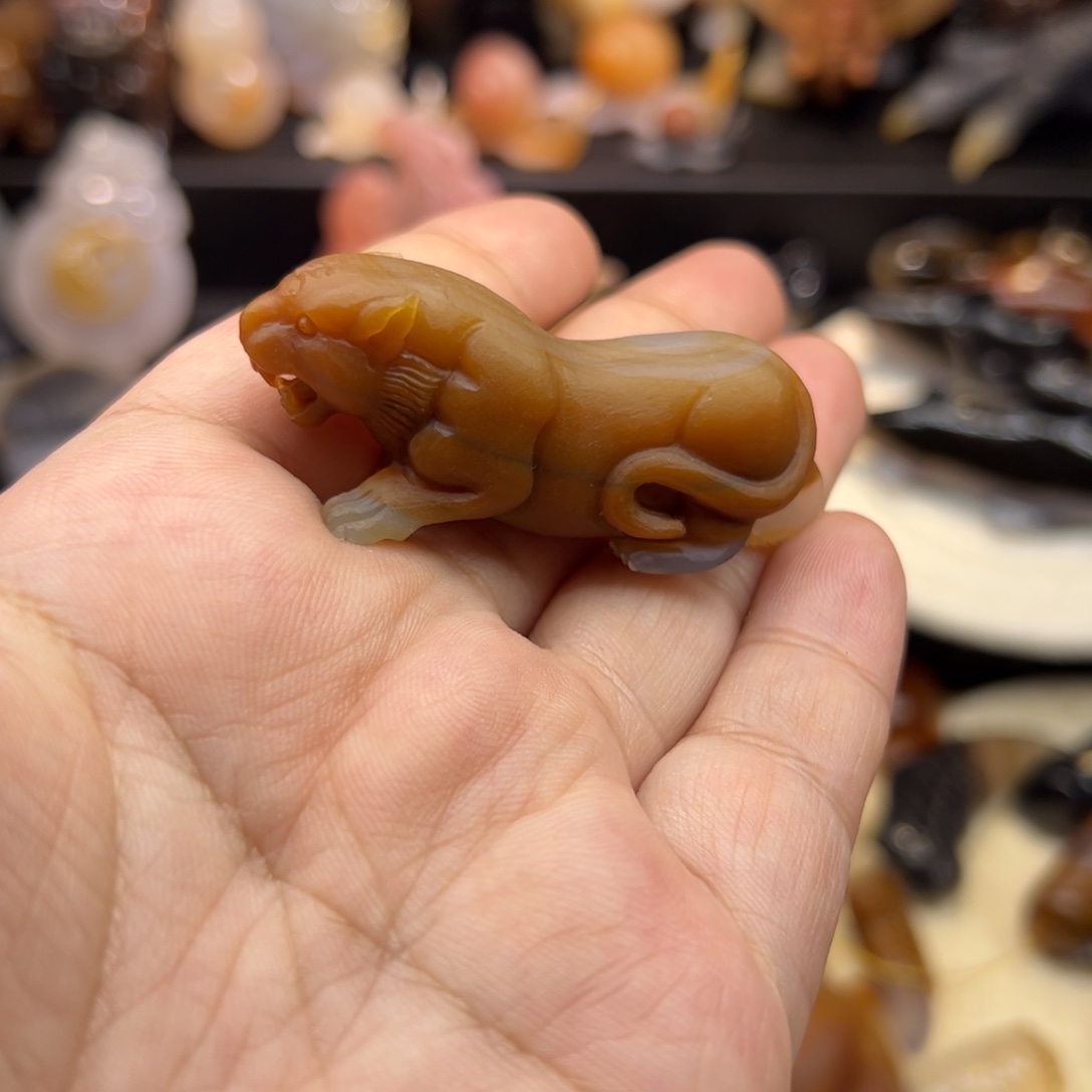 玛瑙/玉髓未镶嵌手玩/摆件/挂件