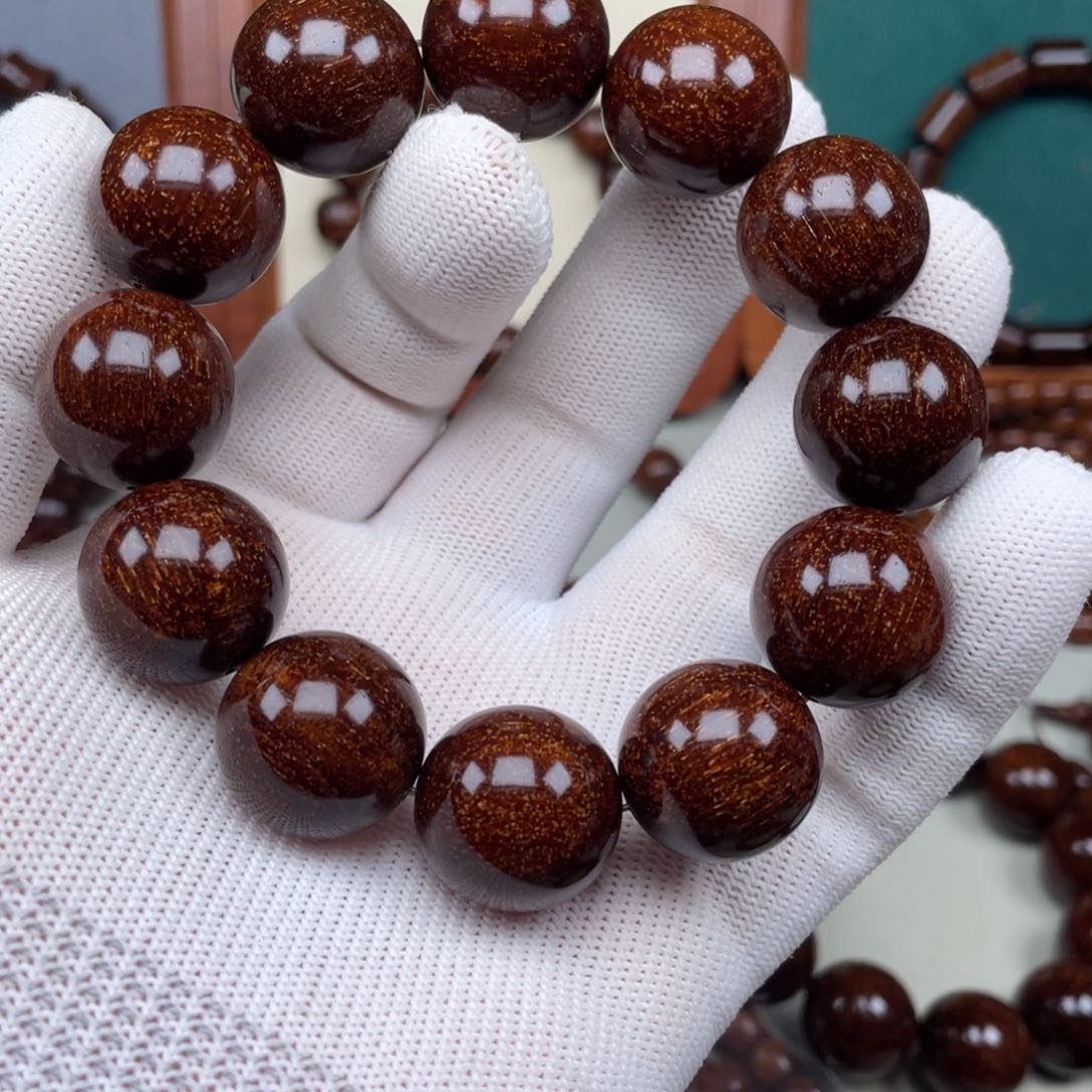 贡木手串/手链嘀**啷20圆珠