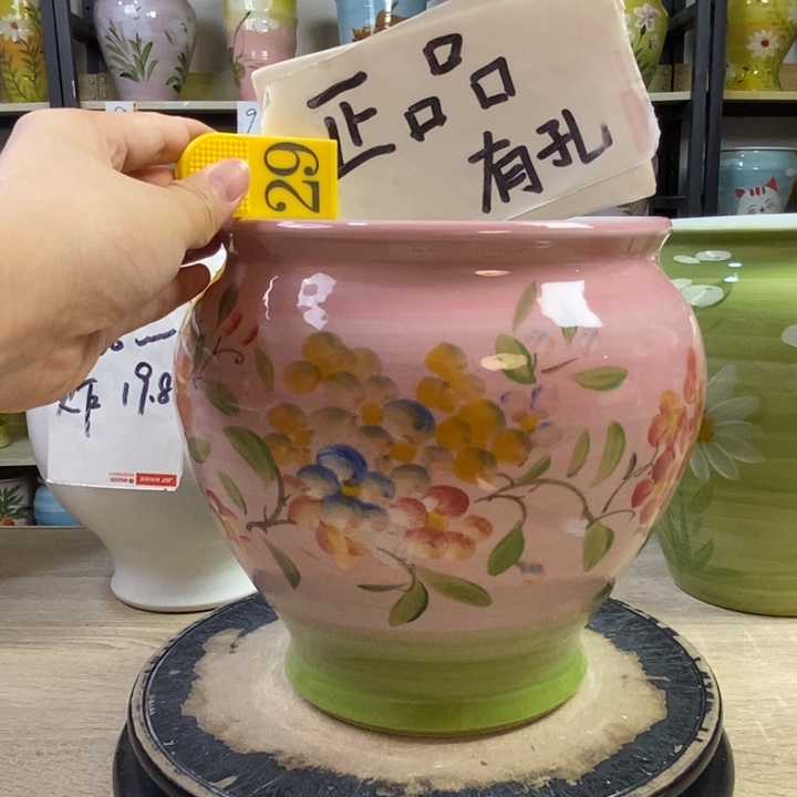 景德镇高温陶瓷花盆