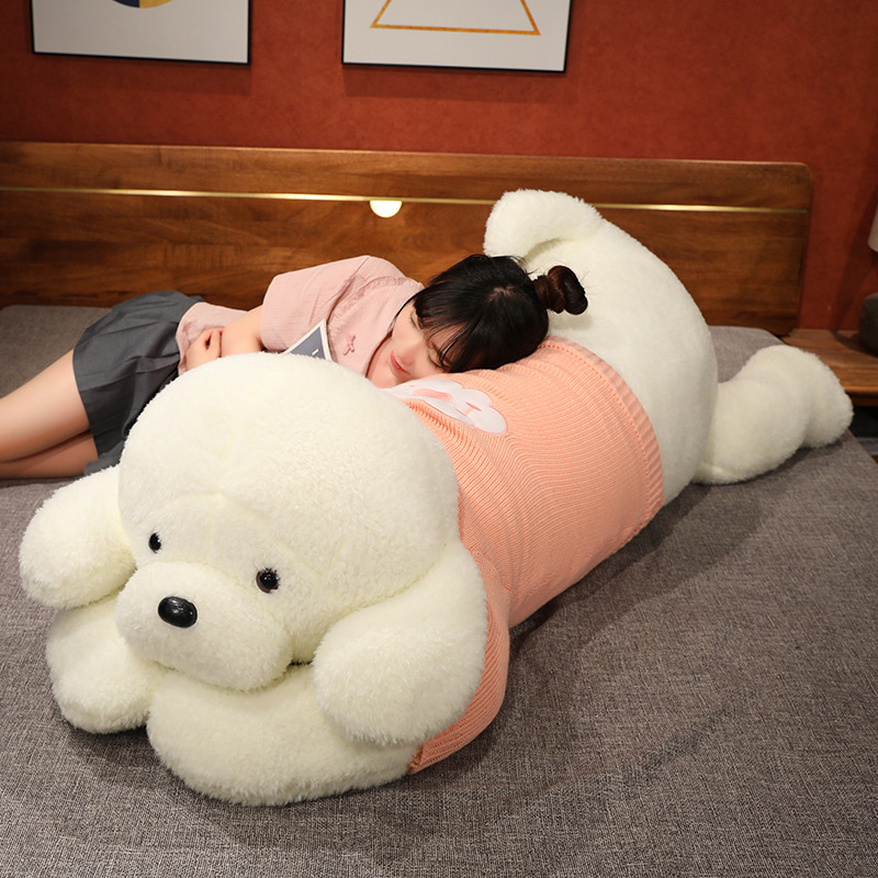 超软趴趴狗公仔毛绒玩具床上长条玩偶儿童陪睡布娃娃孕妇夹腿神器