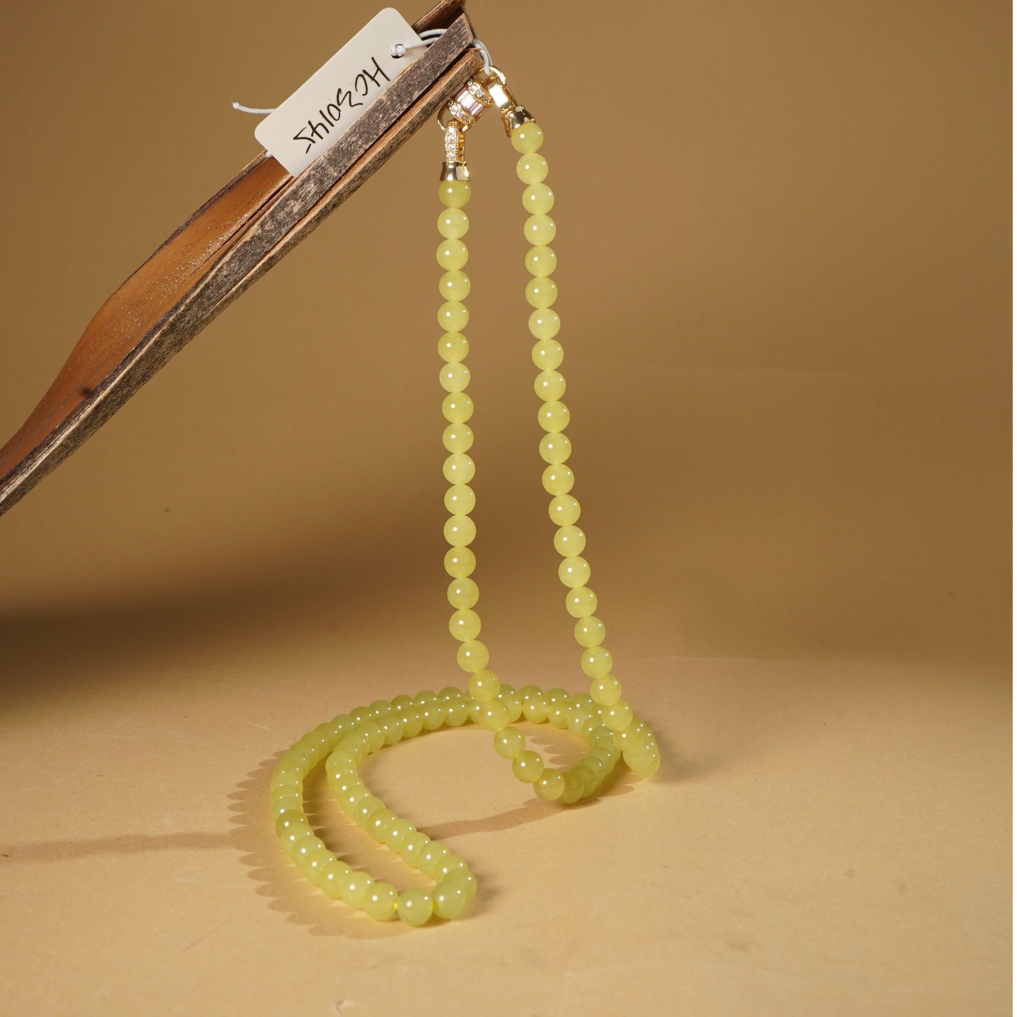 HC30145和田玉黄口项链