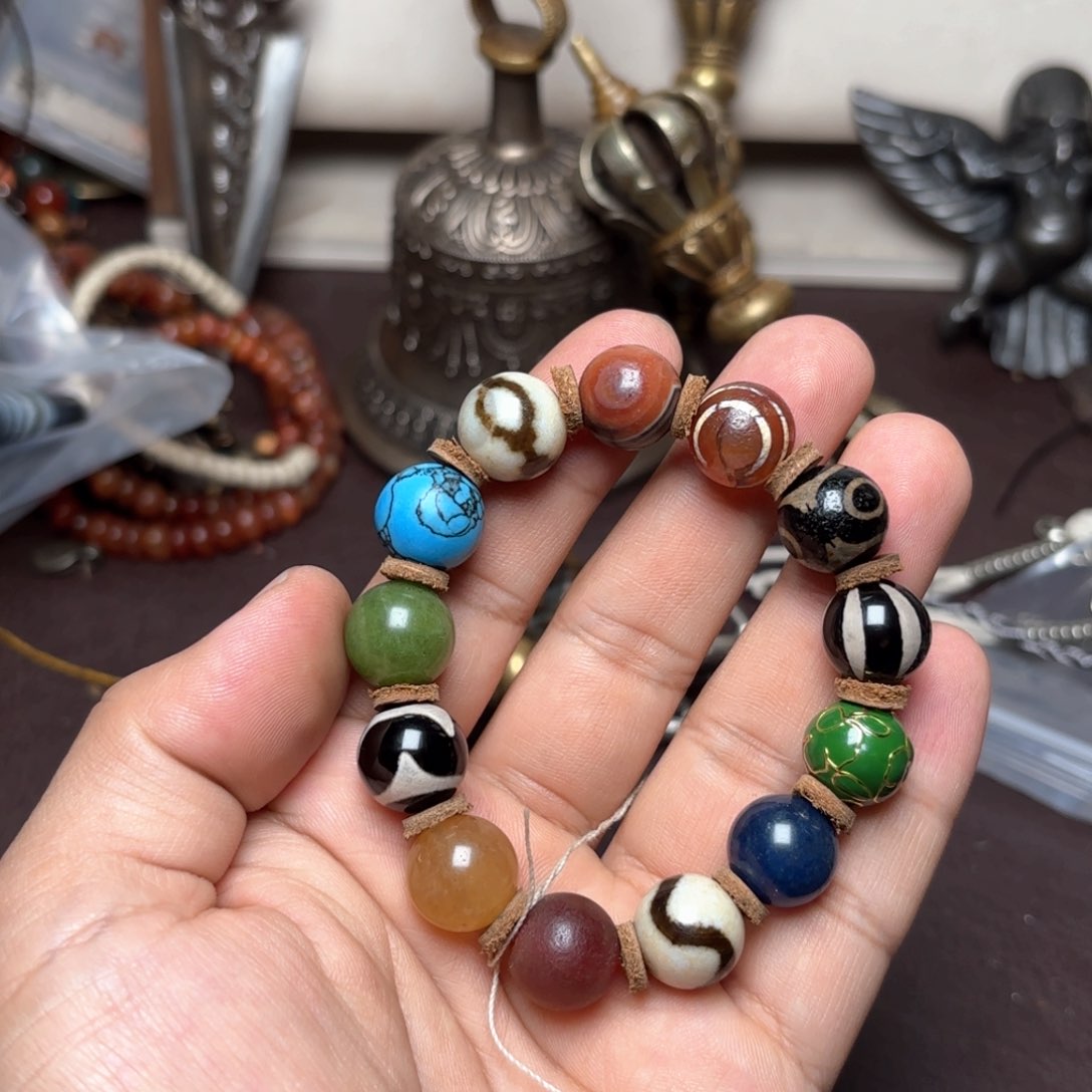 豆*丁铜星月菩提挂件菩提