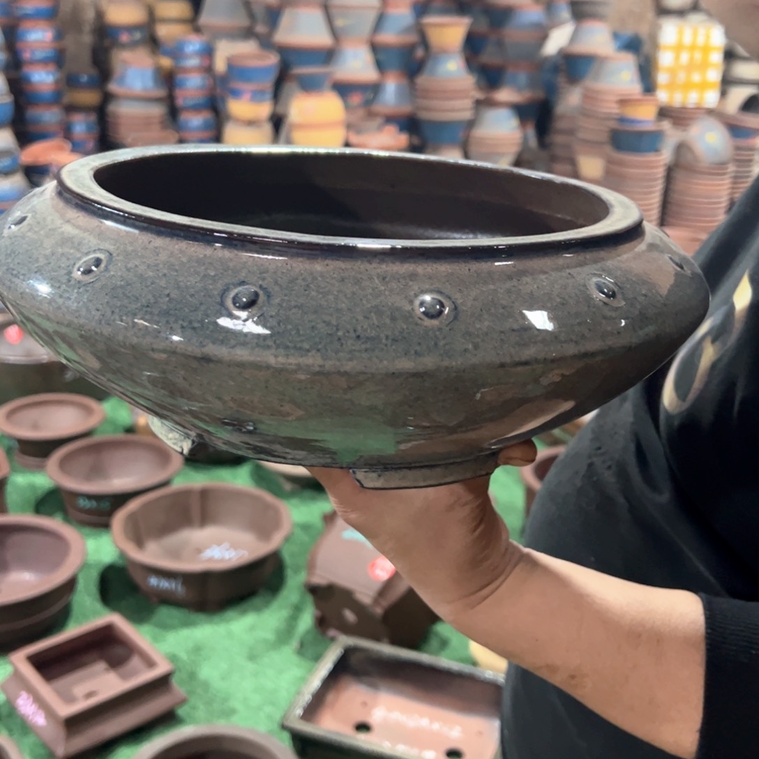 紫砂花盆紫砂花盆