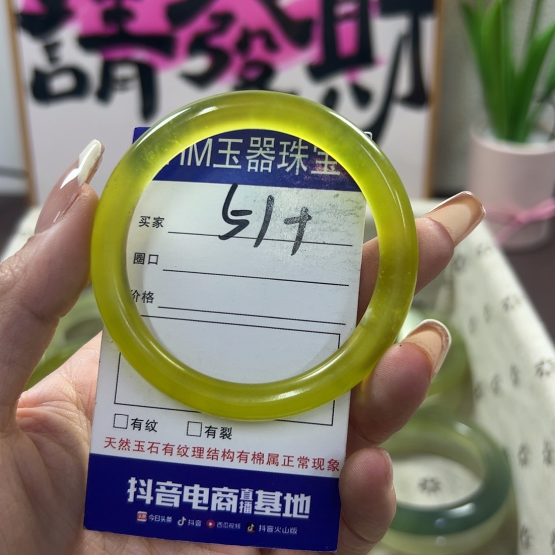 蛇纹石玉手镯未镶嵌333