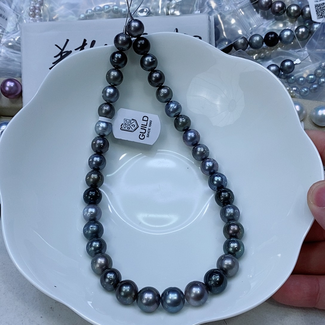 海水珍珠颈饰银S925镶嵌