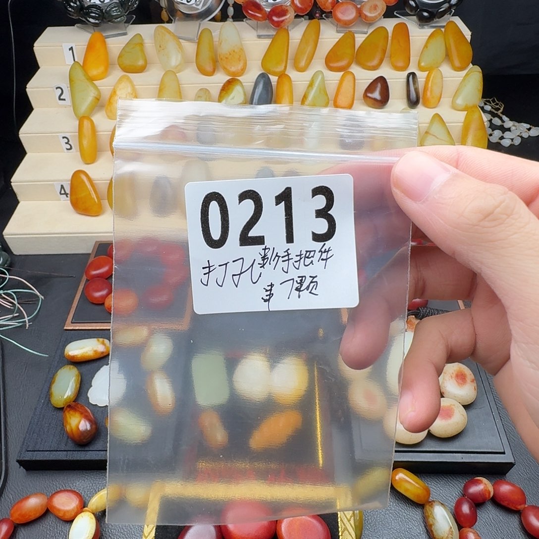 和田玉手串未镶嵌社*