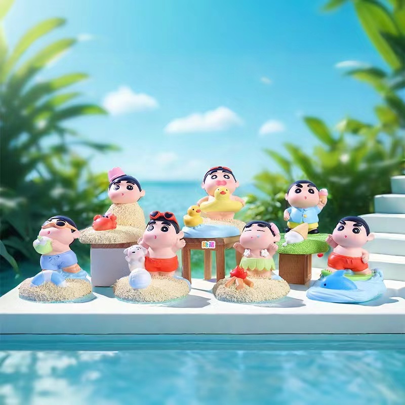 【代拆】小新趣味手机支架盲盒