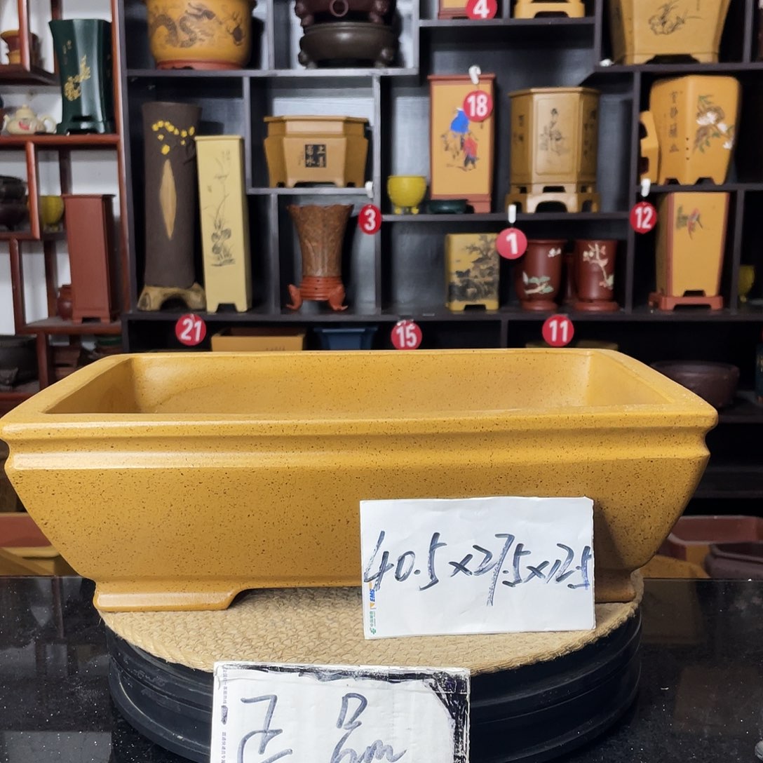 紫砂D-婉秋紫砂花盆