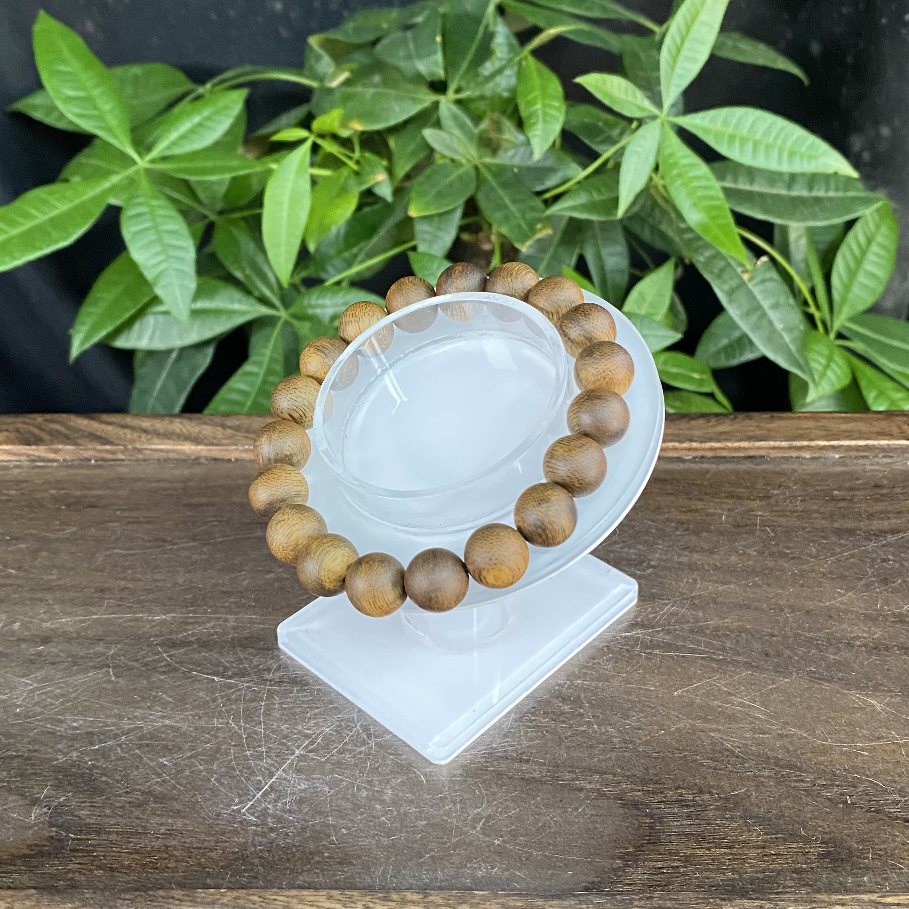 GXCX-4711 沉香海南棋楠单圈10.7g 约：11mm*19颗