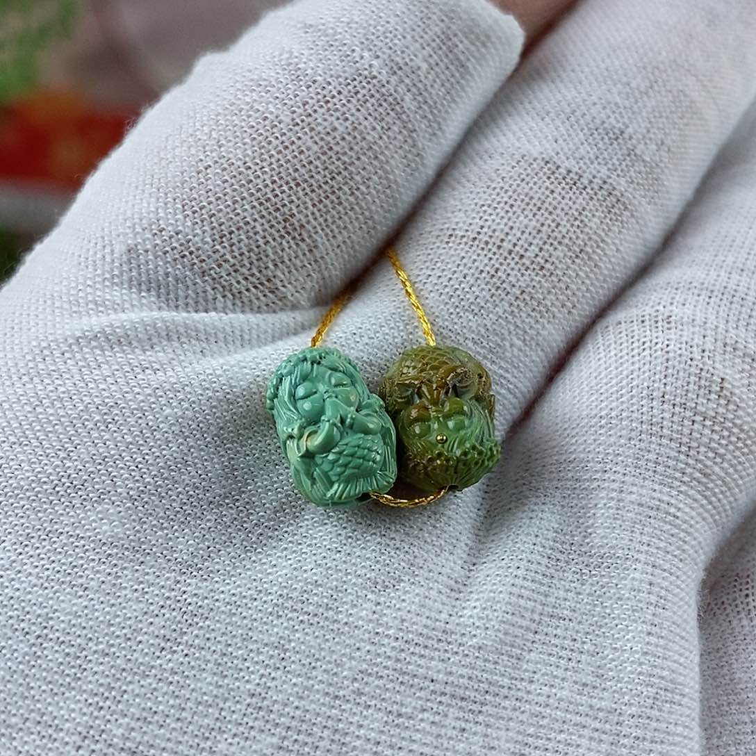 绿松石珠宝奇石未镶嵌