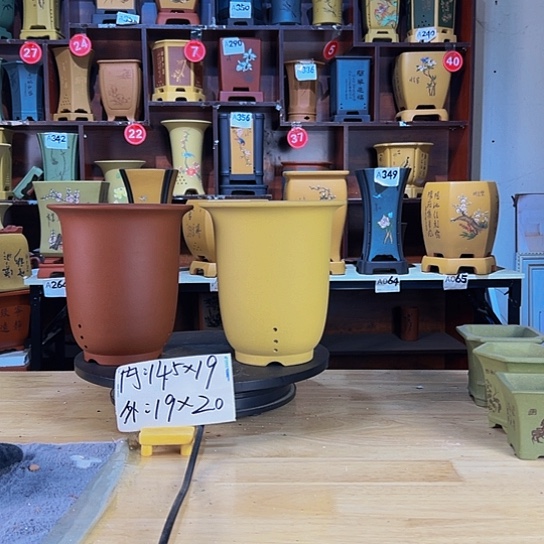 【闪购商品】陶瓷紫砂花盆