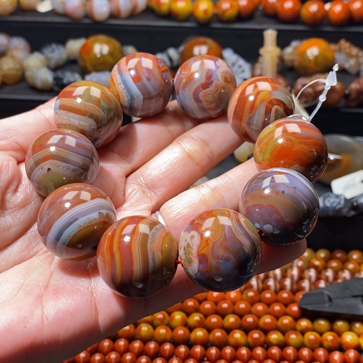 未镶嵌手链玛瑙/玉髓