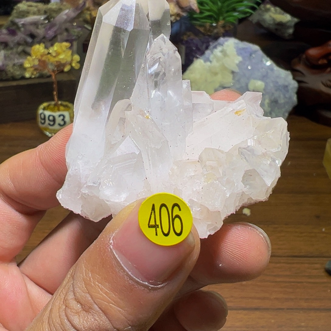 水晶未镶嵌珠宝半成品