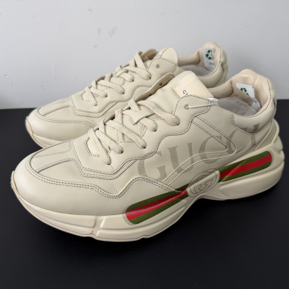 95新 GUCCI/古驰 43.5欧 老爹鞋腰带二手奢侈品