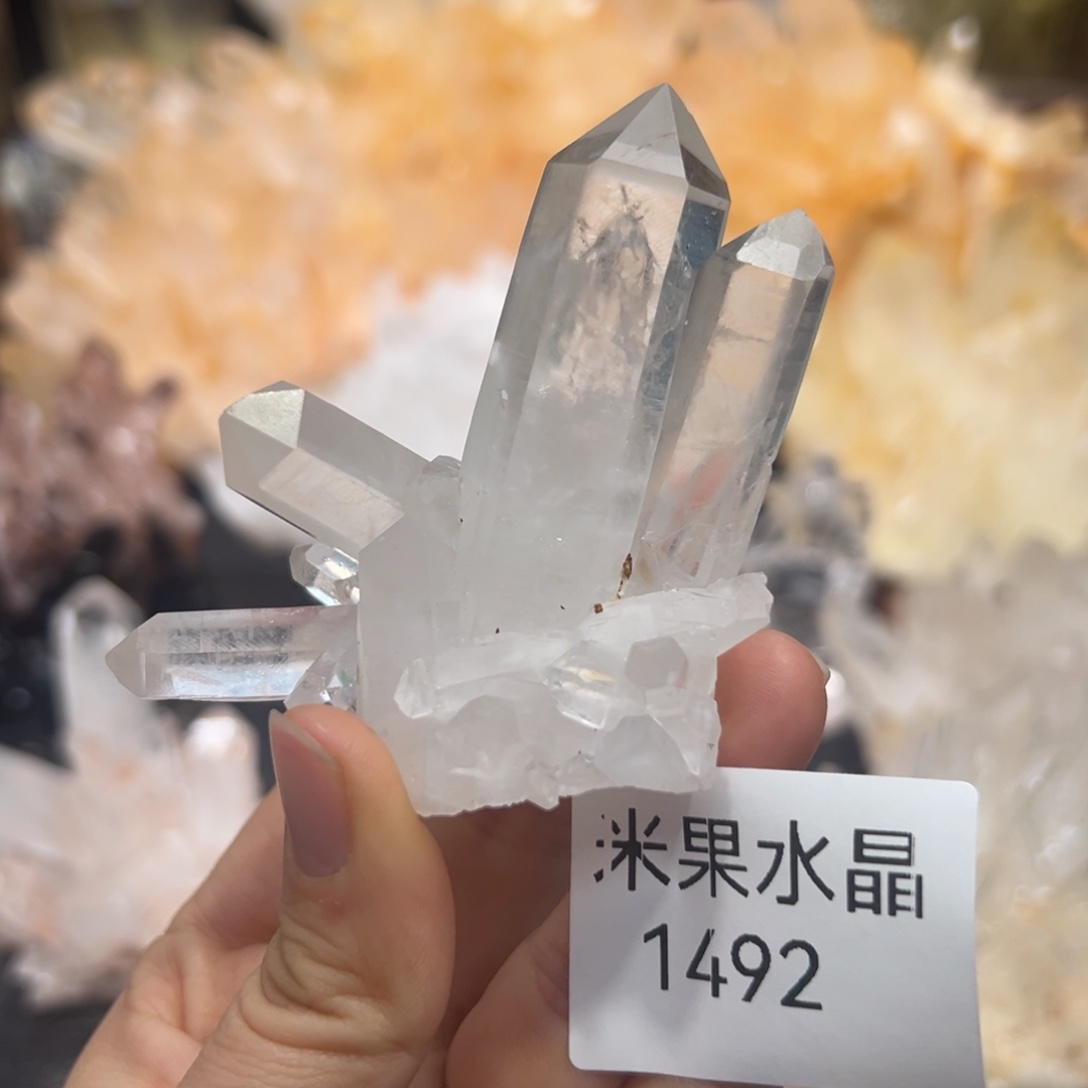 水晶未镶嵌珠宝半成品