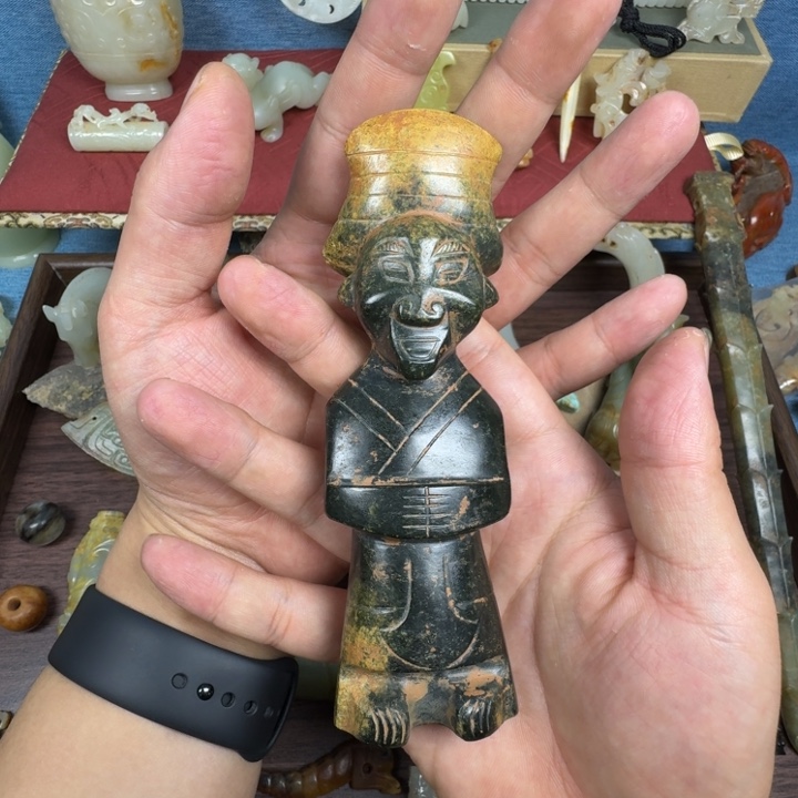 兰***华和田玉未镶嵌挂件