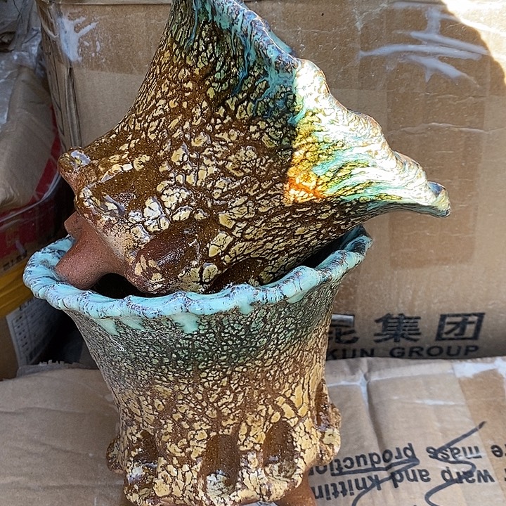 宜兴粗陶紫砂花盆3