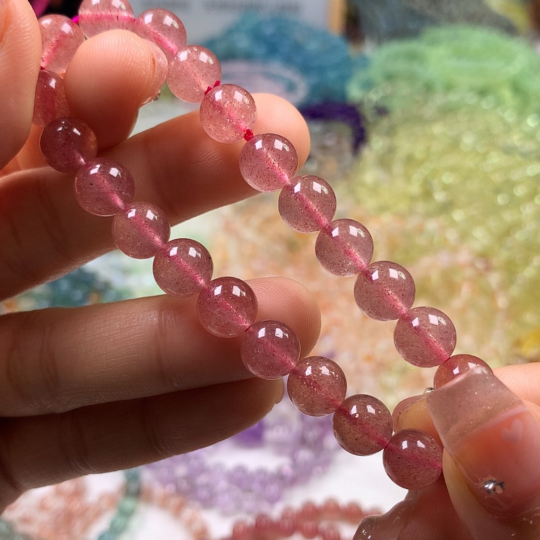 水晶手链未镶嵌天然