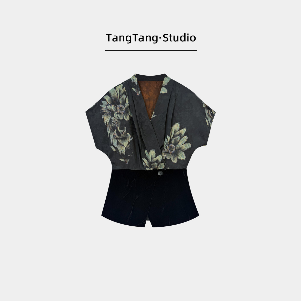 【TangTang·Studio】女人花上衣高级气质时尚女装-255336