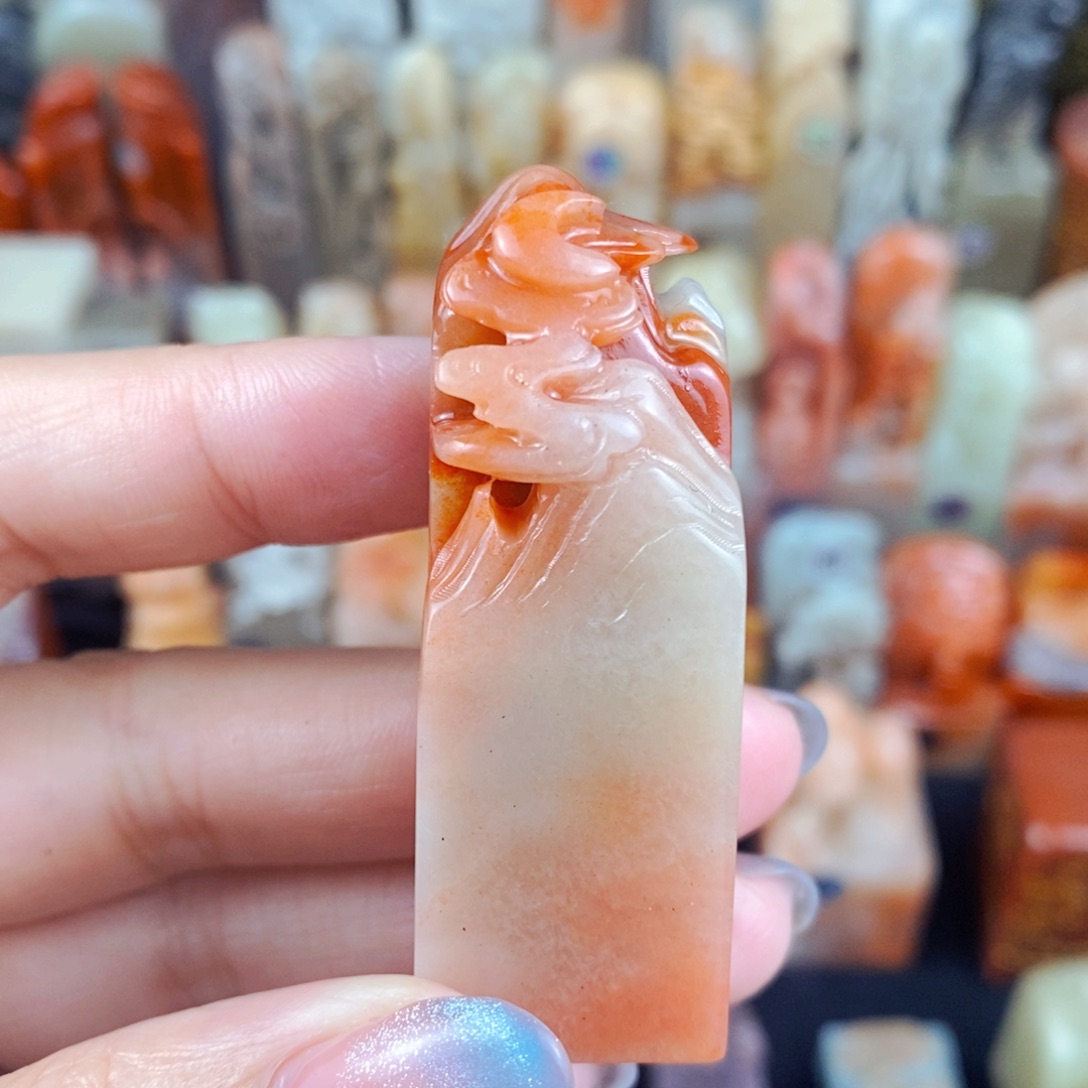 老挝石印石手工篆刻包邮包刻自定义内容