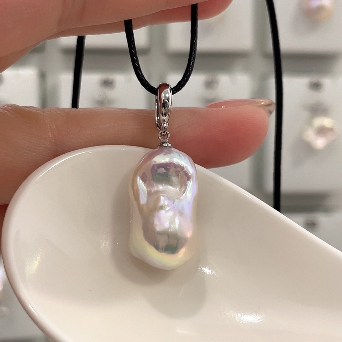 未镶嵌颈饰淡水珍珠